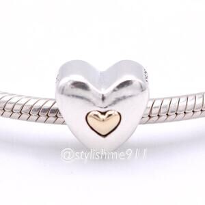 Authentic Pandora Happy Anniversary Heart Charm - 791290